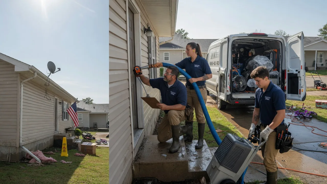 Ceiling Water Damage Restoration in Burlington, NC near me